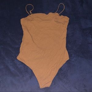 Brown Rue21 bodysuit
